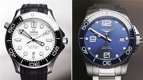 Longines Hydroconquest v Omega Seamaster (yes I .